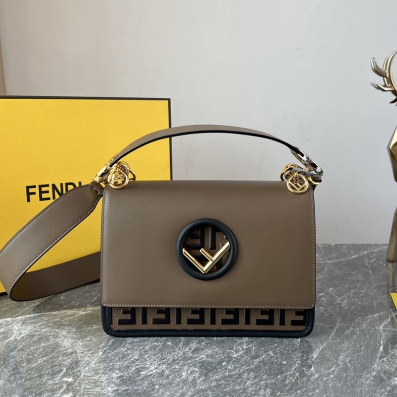 F**di top handle bags